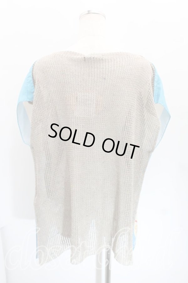 画像2: ヴィヴィアンウエストウッド 中古 / フラゴナールスクエアカットソー 0S 青  H-24-04-21-155-to-OD-ZH (2)