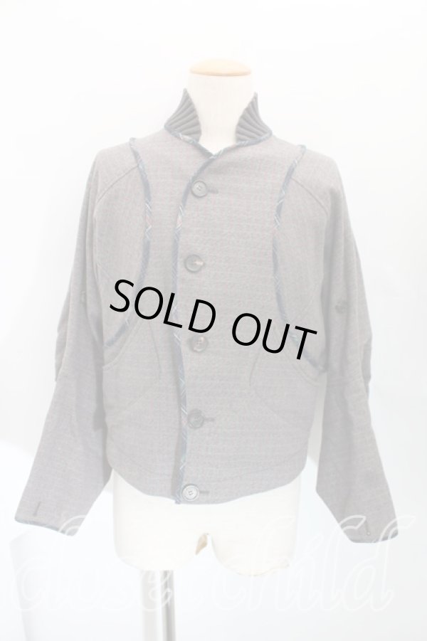 画像3: ヴィヴィアンウエストウッド 中古 / チェックピアポイントジャケット 44 茶  H-24-04-28-063-jc-IN-ZH (3)