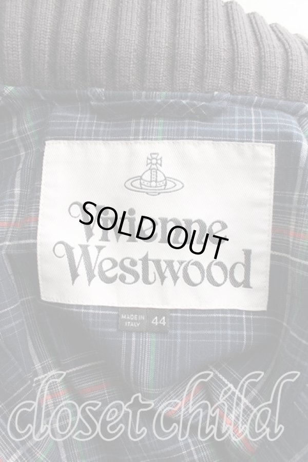 画像5: ヴィヴィアンウエストウッド 中古 / チェックピアポイントジャケット 44 茶  H-24-04-28-063-jc-IN-ZH (5)