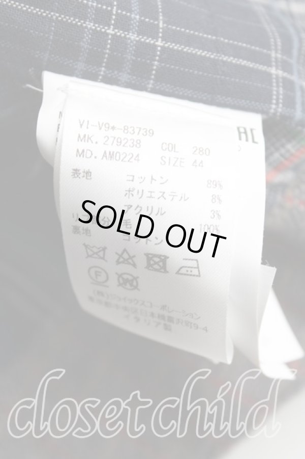 画像6: ヴィヴィアンウエストウッド 中古 / チェックピアポイントジャケット 44 茶  H-24-04-28-063-jc-IN-ZH (6)