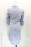 画像2: ヴィヴィアンウエストウッド 中古 / コルセットシャツワンピース 40 青  H-24-04-28-065-op-IN-ZH (2)