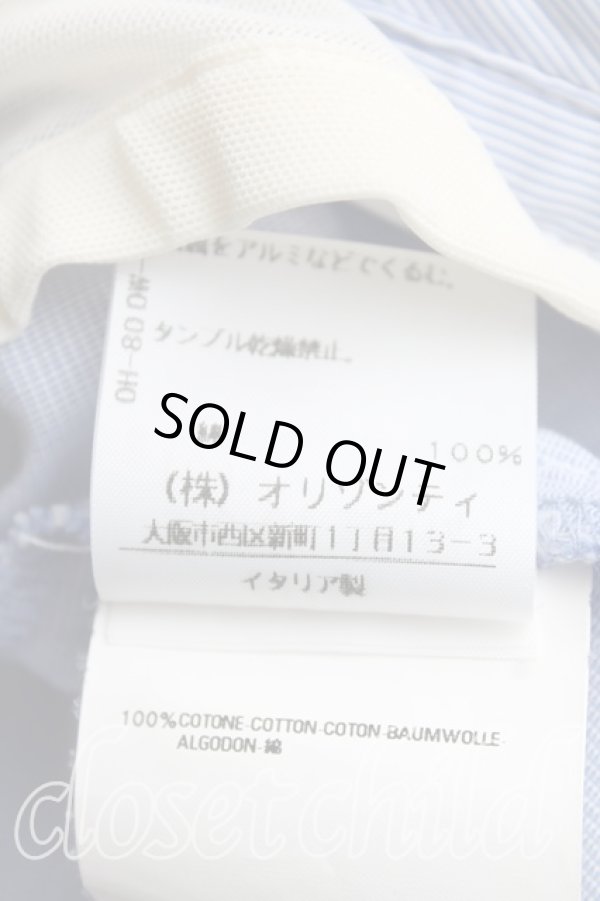 画像4: ヴィヴィアンウエストウッド 中古 / コルセットシャツワンピース 40 青  H-24-04-28-065-op-IN-ZH (4)