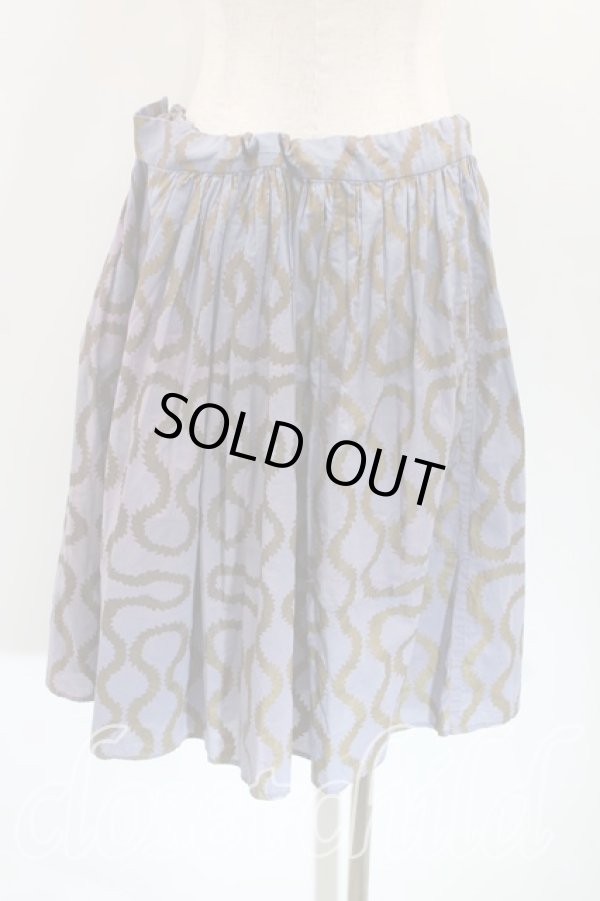 画像2: Worlds End 中古 / スクイグルプリーツショートパンツ  青  H-24-04-28-066-pa-IN-ZH (2)