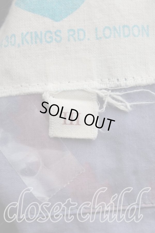 画像4: Worlds End 中古 / スクイグルプリーツショートパンツ  青  H-24-04-28-066-pa-IN-ZH (4)