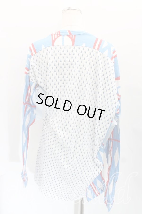 画像2: Worlds End 中古 / スクイグルカットソー OS 白  H-24-04-28-070-to-IN-ZH (2)