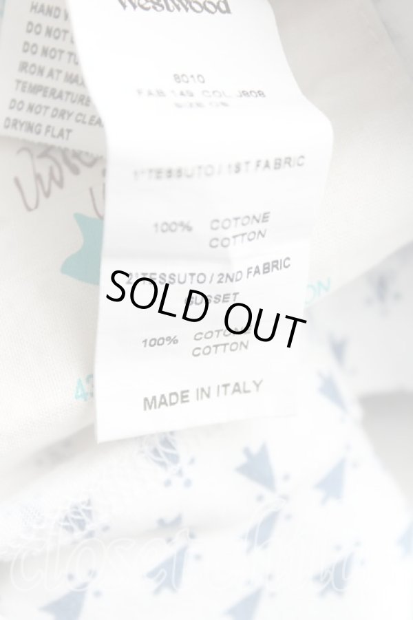 画像4: Worlds End 中古 / スクイグルカットソー OS 白  H-24-04-28-070-to-IN-ZH (4)