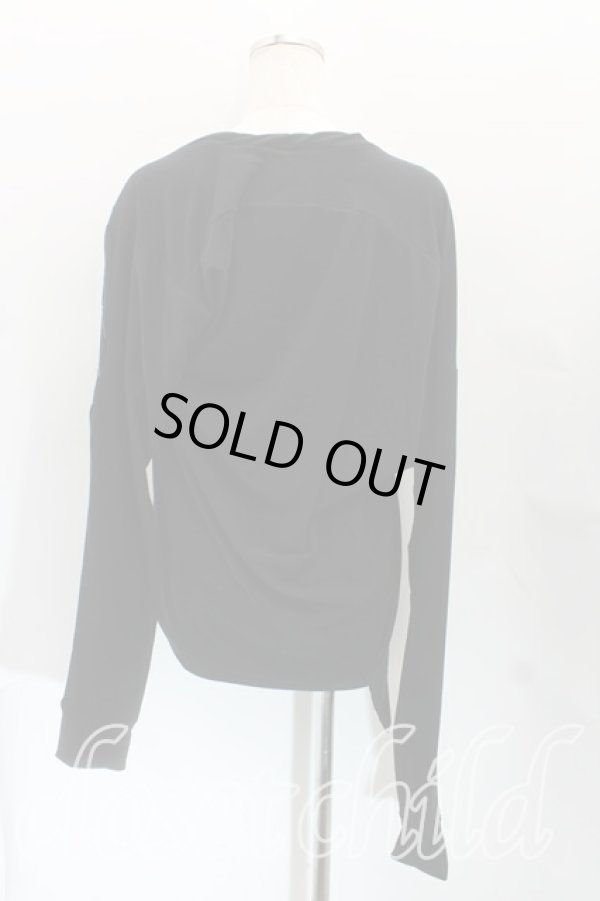 画像2: ヴィヴィアンウエストウッド 中古 / スクイグルカットソー  黒  H-24-04-28-071-to-IN-ZH (2)