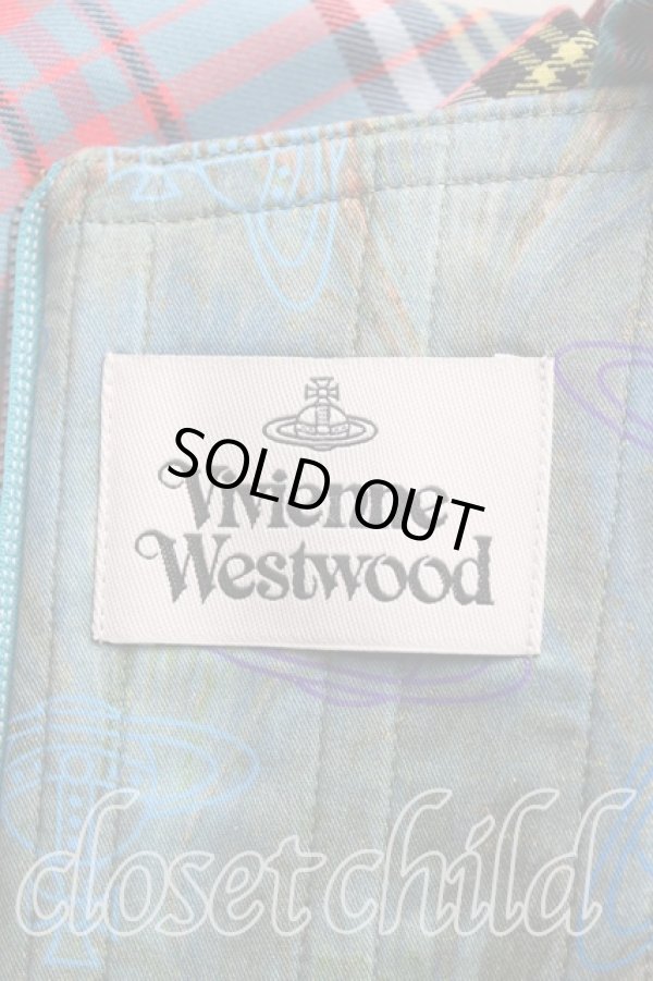 画像4: ヴィヴィアンウエストウッド 中古 / SUNDAYコルセット 42 青  H-24-05-05-047-to-OD-ZH (4)