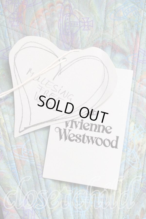 画像6: ヴィヴィアンウエストウッド 中古 / SUNDAYコルセット 42 青  H-24-05-05-047-to-OD-ZH (6)