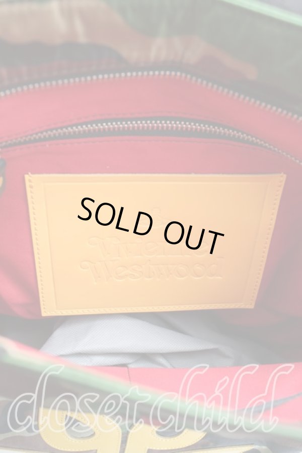 画像5: ヴィヴィアンウエストウッド 中古 / シードツリーリュック  緑  H-24-05-12-036-ba-OD-ZH (5)