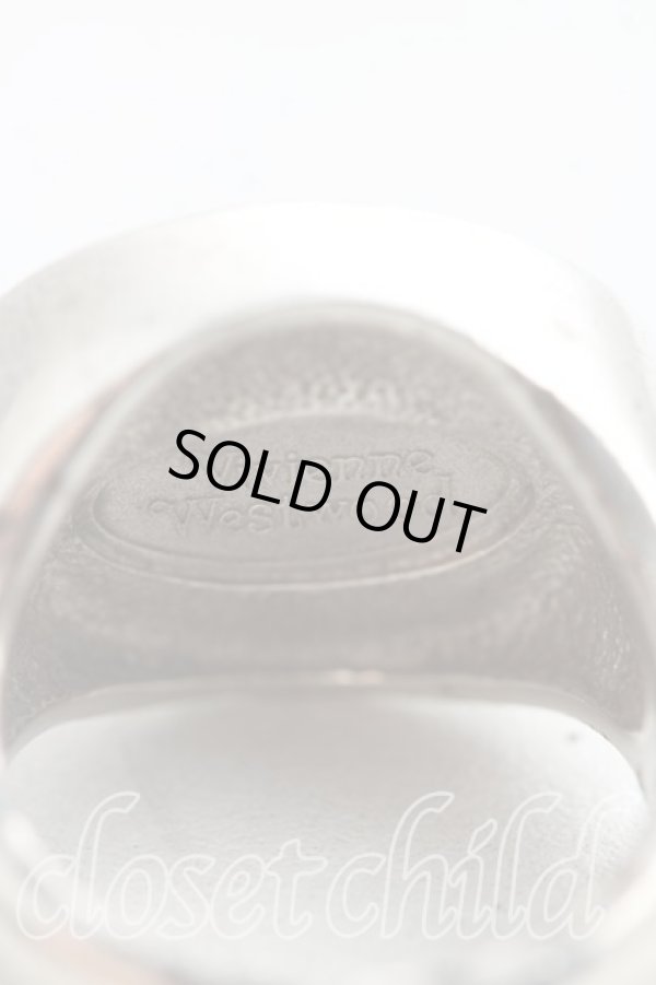 画像4: ヴィヴィアンウエストウッド 中古 / エナメルオーブリング S 赤  H-24-05-12-016-rg-OD-ZH (4)