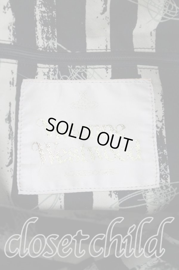 画像4: ヴィヴィアンウエストウッド 中古 / エッジウェアリュック  黒  H-24-05-26-068-ba-OD-ZH (4)