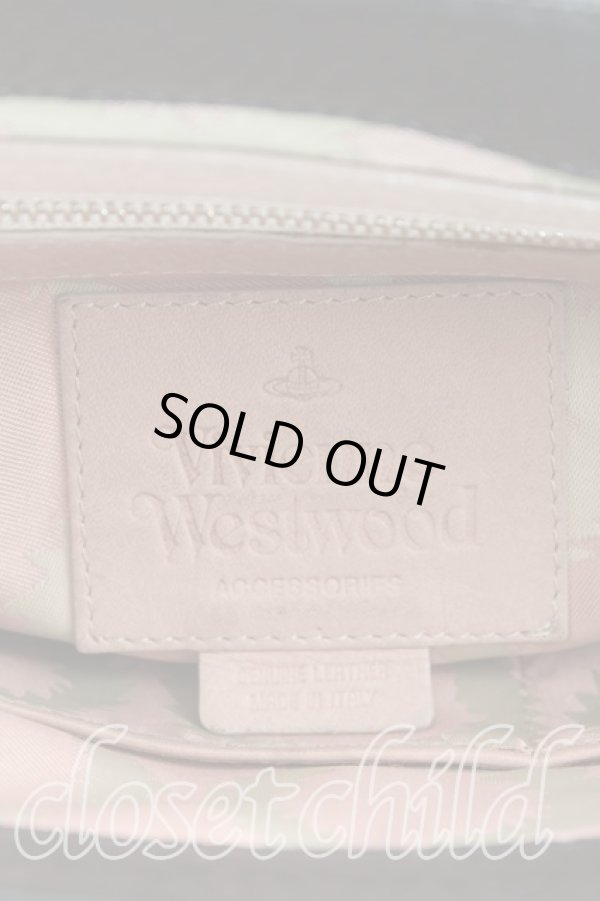 画像4: ヴィヴィアンウエストウッド 中古 / レザーショルダーバッグ  黒  H-24-06-02-003-ba-OD-ZH (4)