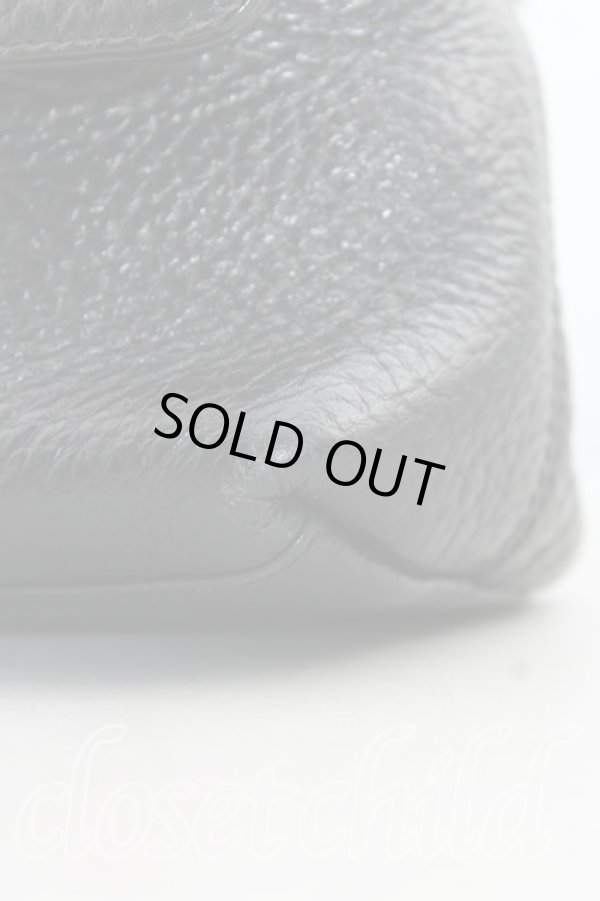 画像5: ヴィヴィアンウエストウッド 中古 / レザーショルダーバッグ  黒  H-24-06-02-003-ba-OD-ZH (5)