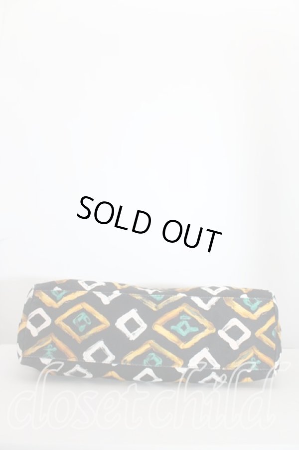 画像3: ヴィヴィアンウエストウッド 中古 / 総柄2wayバッグ  黒  H-24-06-02-004-ba-IN-ZH (3)