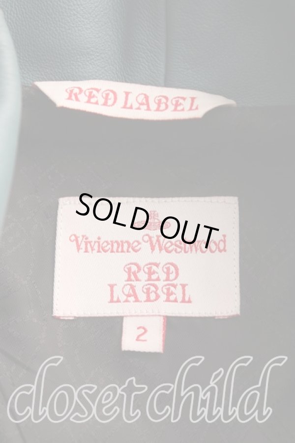 画像3: ヴィヴィアンウエストウッド 中古 / ウェンディレザージャケット 2 緑  H-24-06-09-003-jc-IN-ZH (3)