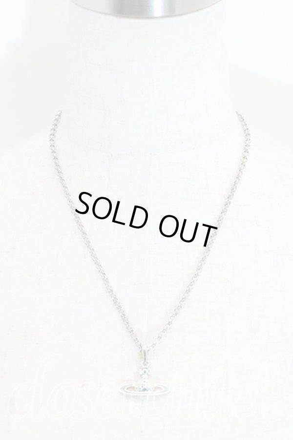 画像4: ヴィヴィアンウエストウッド 中古 / エナメルオーブネックレス  シルバー  H-24-06-09-071-nl-IN-ZH (4)