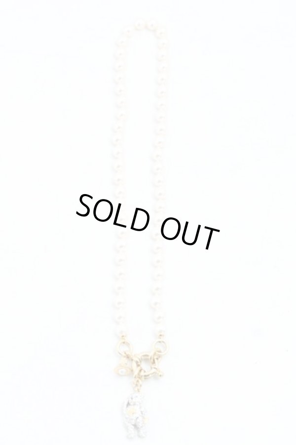 画像3: ヴィヴィアンウエストウッド 中古 / リトルテディパールチョーカー  ゴールド  H-24-06-09-073-nl-OD-ZH (3)