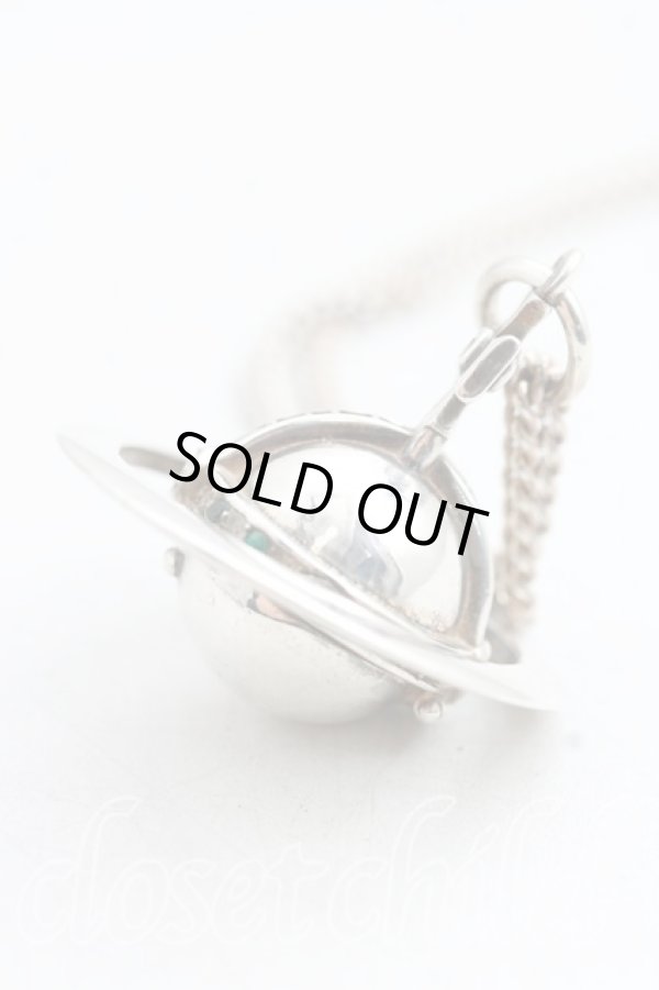 画像2: ヴィヴィアンウエストウッド 中古 / ロケットオーブペンダント  シルバー  H-24-06-09-078-nl-OD-ZH (2)