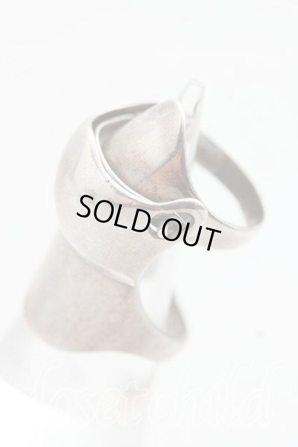 画像2: ヴィヴィアンウエストウッド 中古 / ナックルリング M シルバー  H-24-06-09-080-rg-IN-ZH (2)