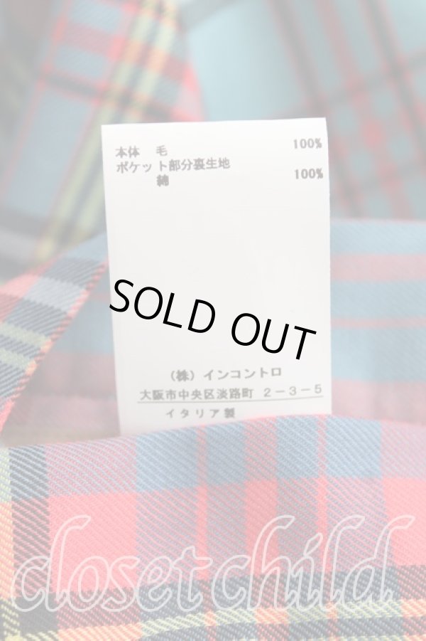 画像4: ヴィヴィアンウエストウッド 中古 / マックアンドレアスタータンパンツ 42 青  H-24-06-09-011-pa-OD-ZH (4)