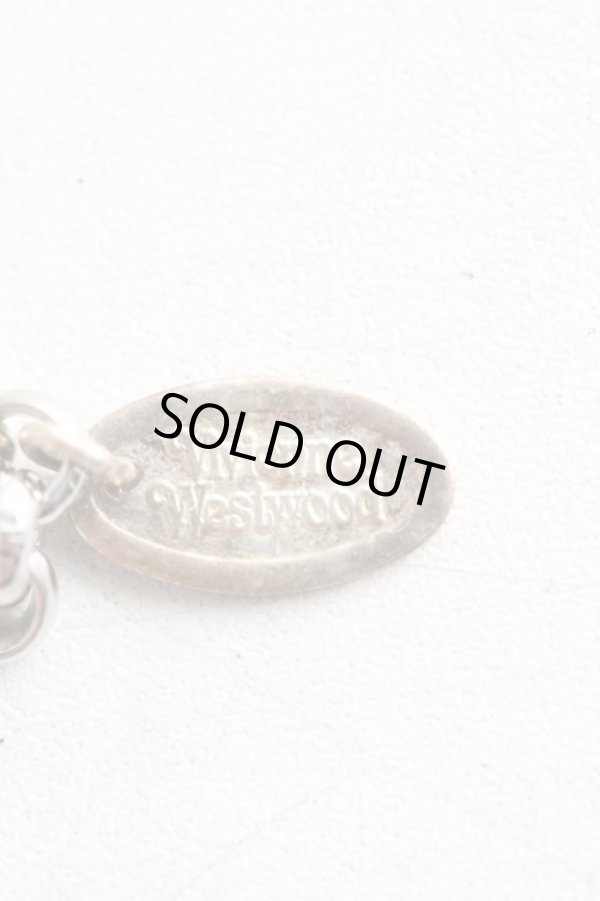 画像3: ヴィヴィアンウエストウッド 中古 / エナメルオーブネックレス  シルバー  H-24-06-23-012-nl-IN-ZH (3)