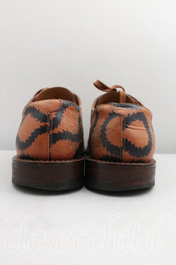 画像4: ヴィヴィアンウエストウッド 中古 / スクイグルシューズ  25  H-24-06-23-017-sh-OD-ZH (4)