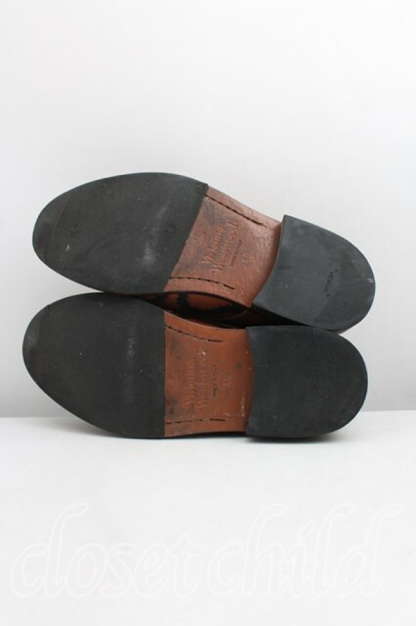 画像5: ヴィヴィアンウエストウッド 中古 / スクイグルシューズ  25  H-24-06-23-017-sh-OD-ZH (5)