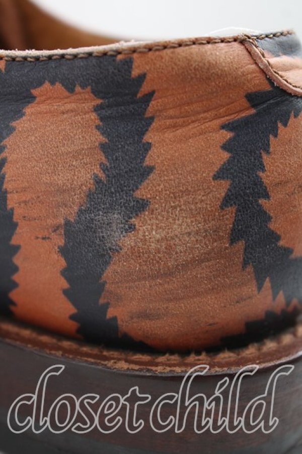 画像7: ヴィヴィアンウエストウッド 中古 / スクイグルシューズ  25  H-24-06-23-017-sh-OD-ZH (7)