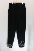 画像2: ヴィヴィアンウエストウッド MAN 中古 / /アシメトリカルフロントウールパンツ 44 黒  H-24-06-30-047-pa-OD-ZH (2)