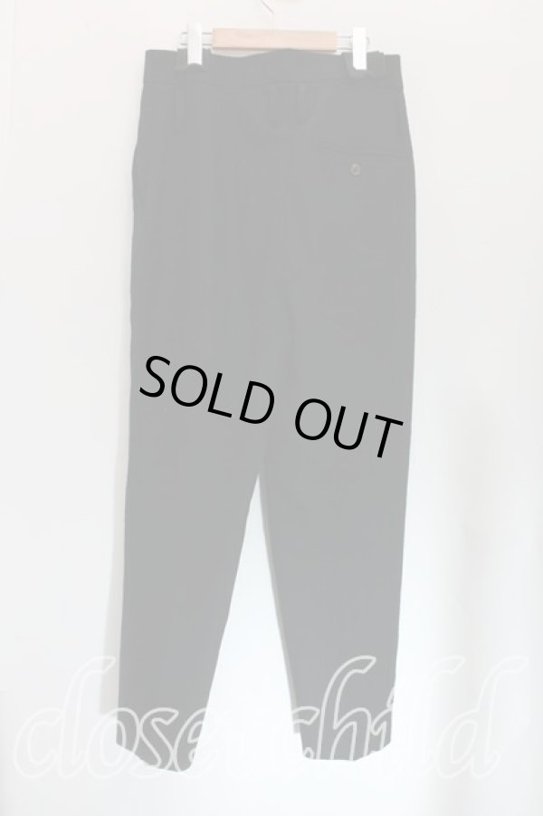 画像2: ヴィヴィアンウエストウッド MAN 中古 / /アシメトリカルフロントウールパンツ 44 黒  H-24-06-30-047-pa-OD-ZH (2)