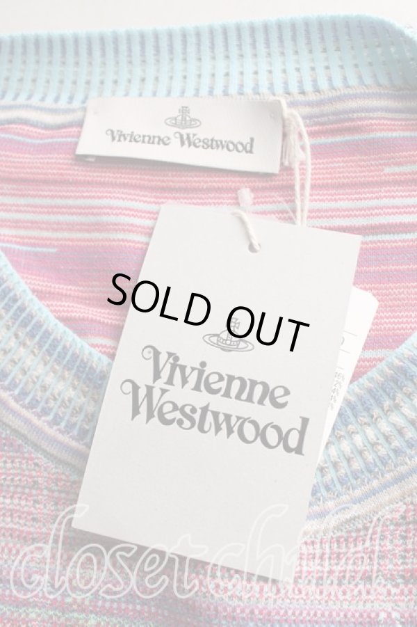 画像3: ヴィヴィアンウエストウッド 中古 / マックアンドレアスタータンベスト M 青  H-24-06-30-053-to-OD-ZH (3)