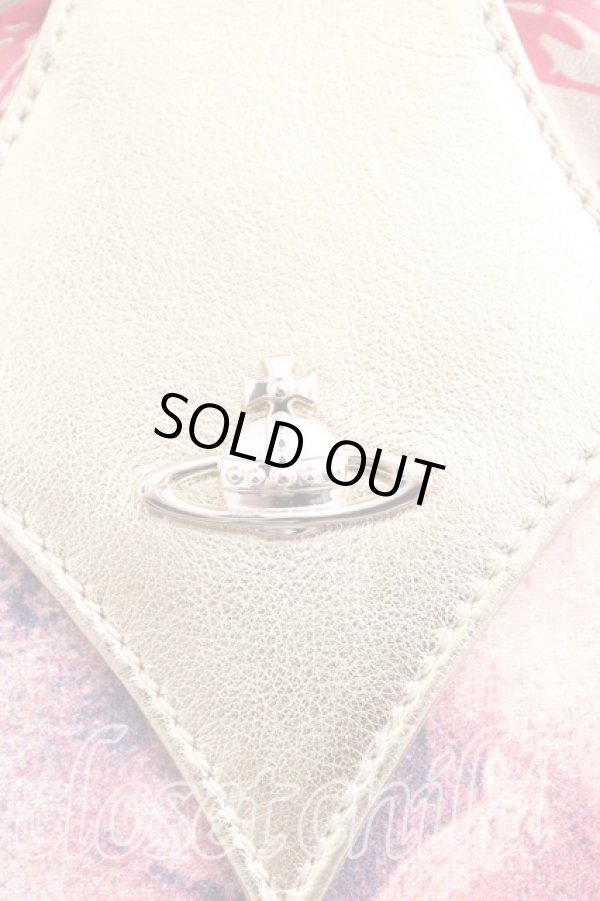 画像4: ヴィヴィアンウエストウッド 中古 / アーカイブハートバッグ  ゴールド  H-24-06-30-059-ba-OD-ZH (4)