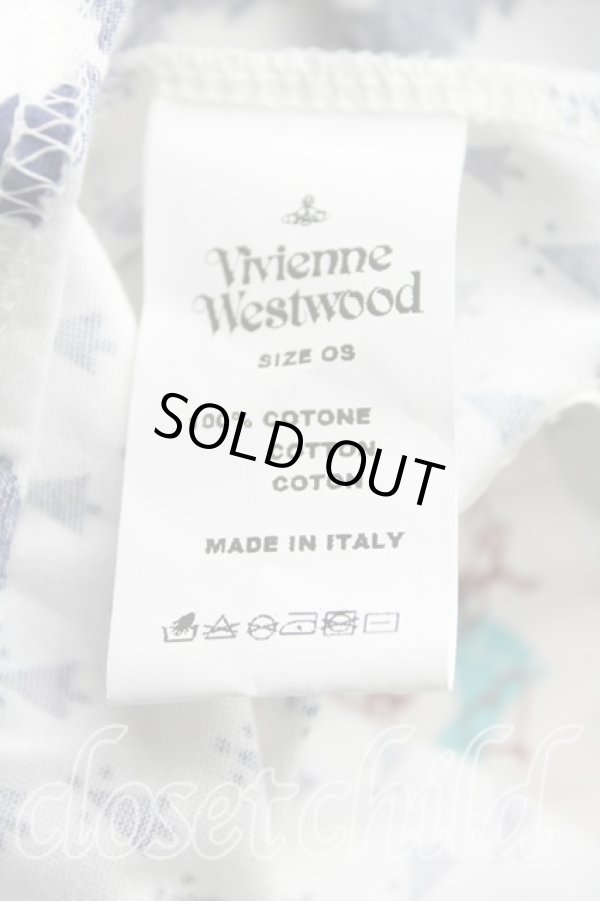 画像4: Worlds End 中古 / /スクイグルカットソー OS 紺  H-24-07-07-034-to-OD-ZH (4)