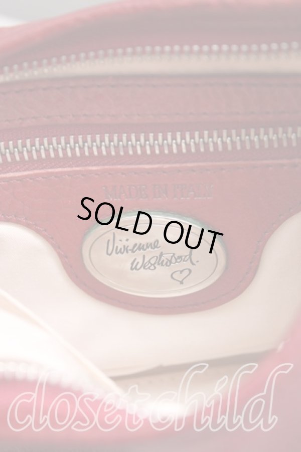 画像4: ヴィヴィアンウエストウッド 中古 / スローンショルダーバッグ  赤  H-24-07-07-107-ba-IN-ZH (4)