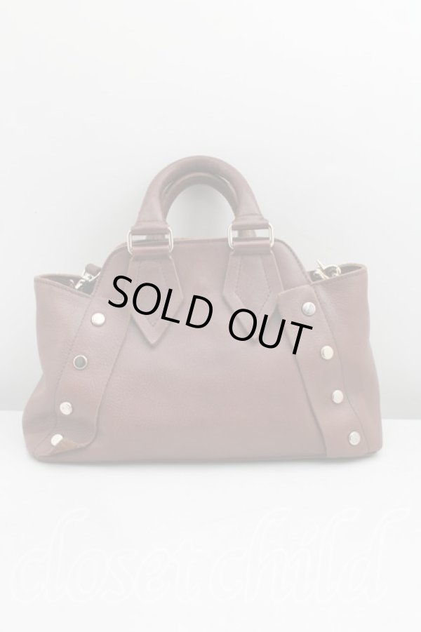 画像2: ヴィヴィアンウエストウッド 中古 / ヌーロック2wayバッグ  茶  H-24-07-07-115-ba-IN-ZH (2)