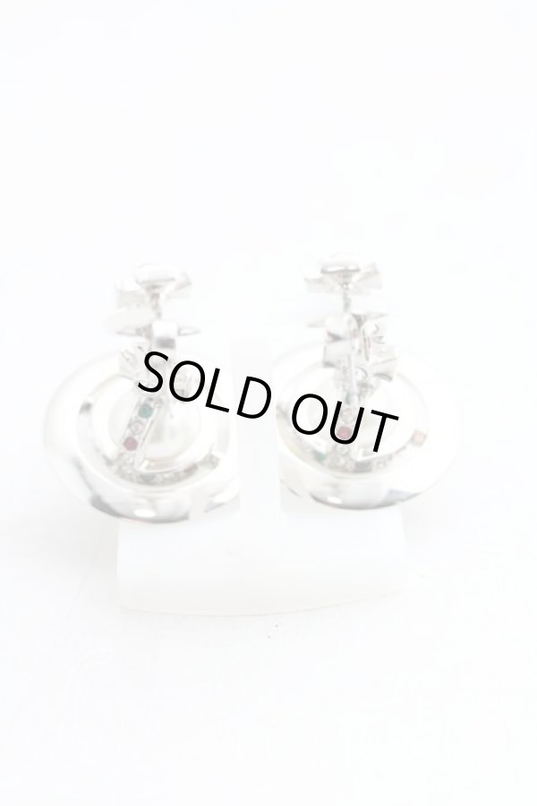 画像3: ヴィヴィアンウエストウッド 中古 / ドロップパールピアス  シルバー  H-24-07-07-116-er-IN-ZH (3)