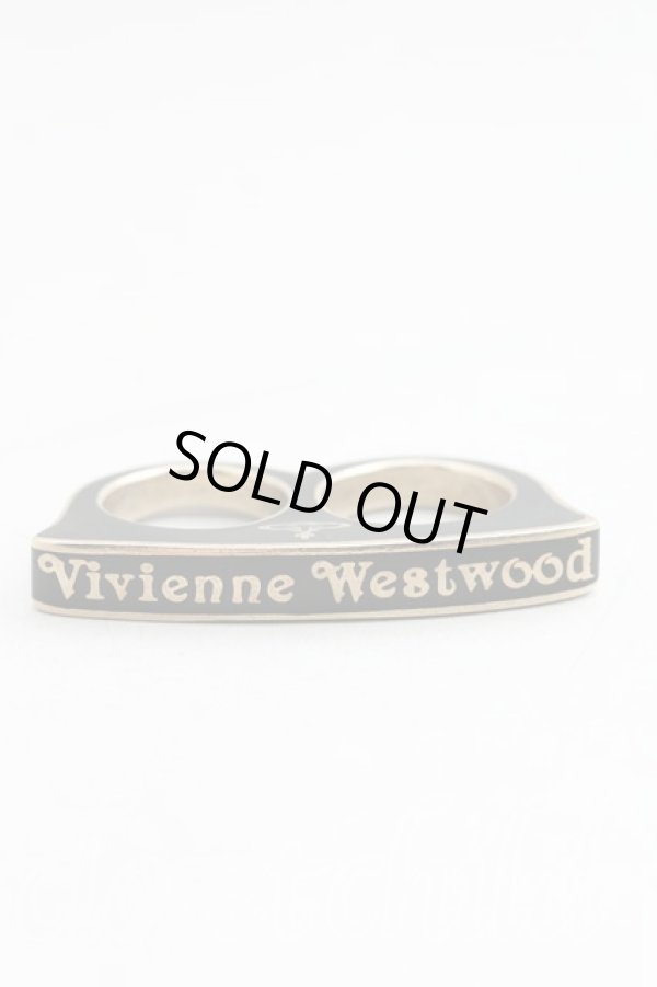 画像3: ヴィヴィアンウエストウッド 中古 / 2フィンガーリング M 黒  H-24-07-07-128-rg-OD-ZH (3)