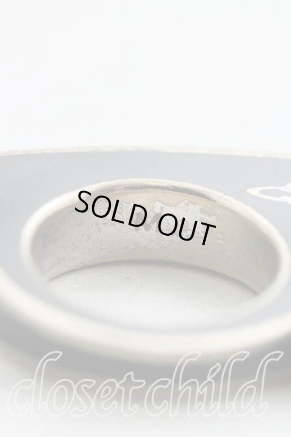 画像4: ヴィヴィアンウエストウッド 中古 / 2フィンガーリング M 黒  H-24-07-07-128-rg-OD-ZH (4)