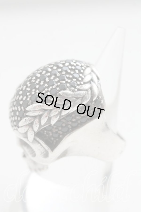 画像2: ヴィヴィアンウエストウッド 中古 / スカルリング L シルバー  H-24-07-07-131-rg-IN-ZH (2)