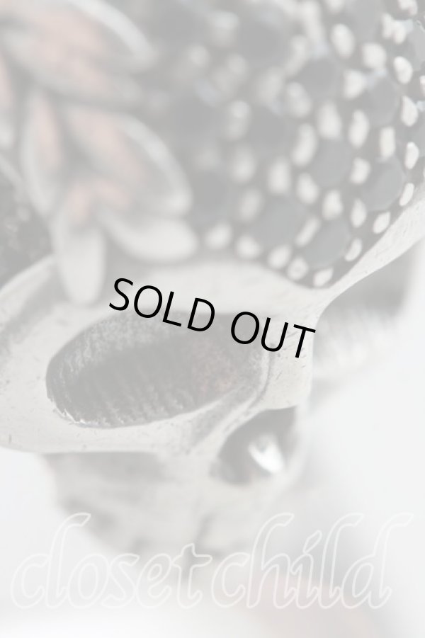 画像4: ヴィヴィアンウエストウッド 中古 / スカルリング L シルバー  H-24-07-07-131-rg-IN-ZH (4)