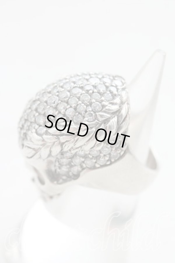 画像2: ヴィヴィアンウエストウッド 中古 / スカルリング XS シルバー  H-24-07-07-133-rg-IN-ZH (2)