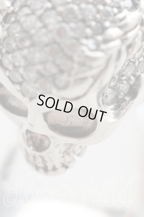 画像4: ヴィヴィアンウエストウッド 中古 / スカルリング XS シルバー  H-24-07-07-133-rg-IN-ZH (4)