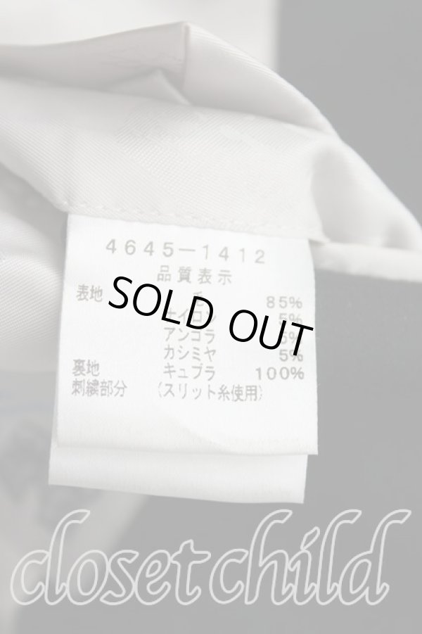 画像4: ヴィヴィアンウエストウッド MAN 中古 / アングロフィリア刺繍ウールジャケット 44 黒  H-24-07-14-098-jc-IN-ZH (4)