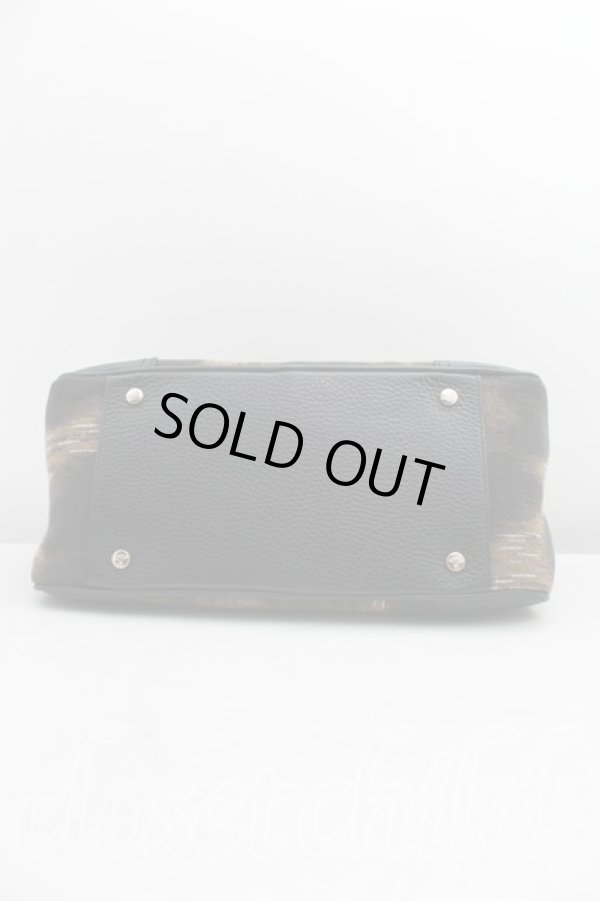 画像3: ヴィヴィアンウエストウッド 中古 / レオパードヤスミンバッグ  黒  H-24-07-14-104-ba-IN-ZH (3)