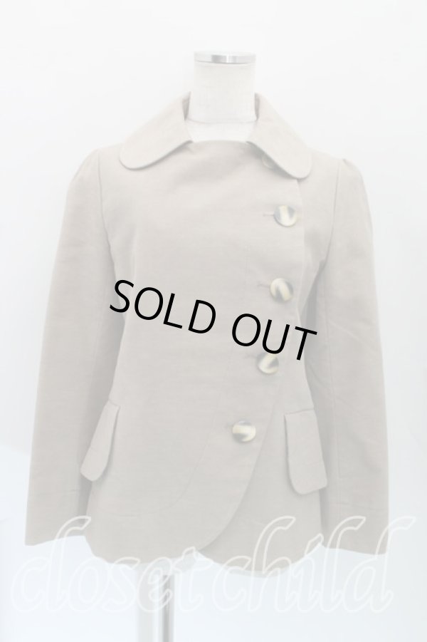 画像3: ヴィヴィアンウエストウッド 中古 / スエードサイドボタンジャケット 2 ベージュ  H-24-07-21-005-jc-IN-ZH (3)