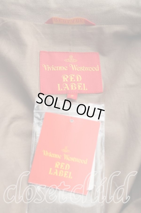 画像4: ヴィヴィアンウエストウッド 中古 / スエードサイドボタンジャケット 2 ベージュ  H-24-07-21-005-jc-IN-ZH (4)