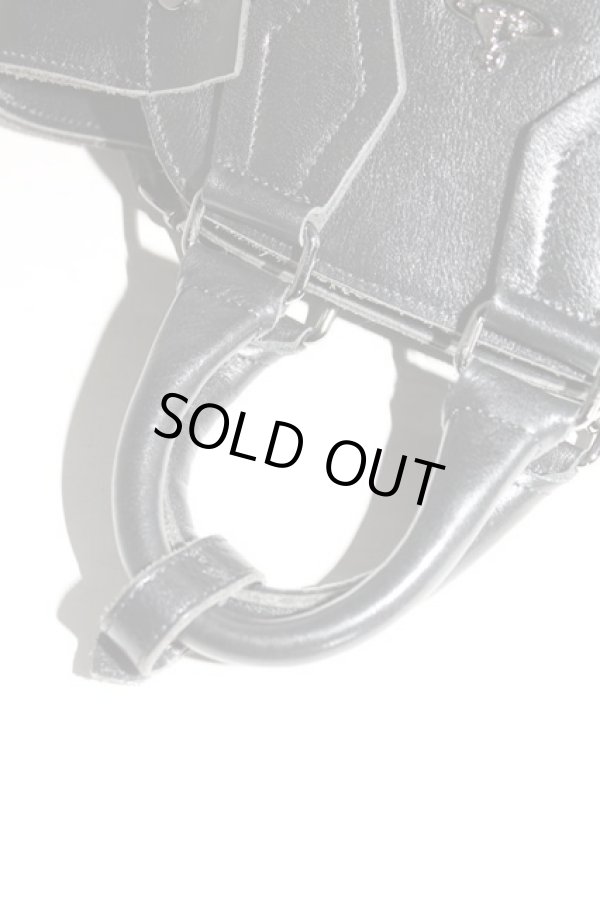 画像4: ヴィヴィアンウエストウッド 中古 / BA ヌーロック3wayリュック  黒  H-24-07-21-074-ba-OD-ZH (4)