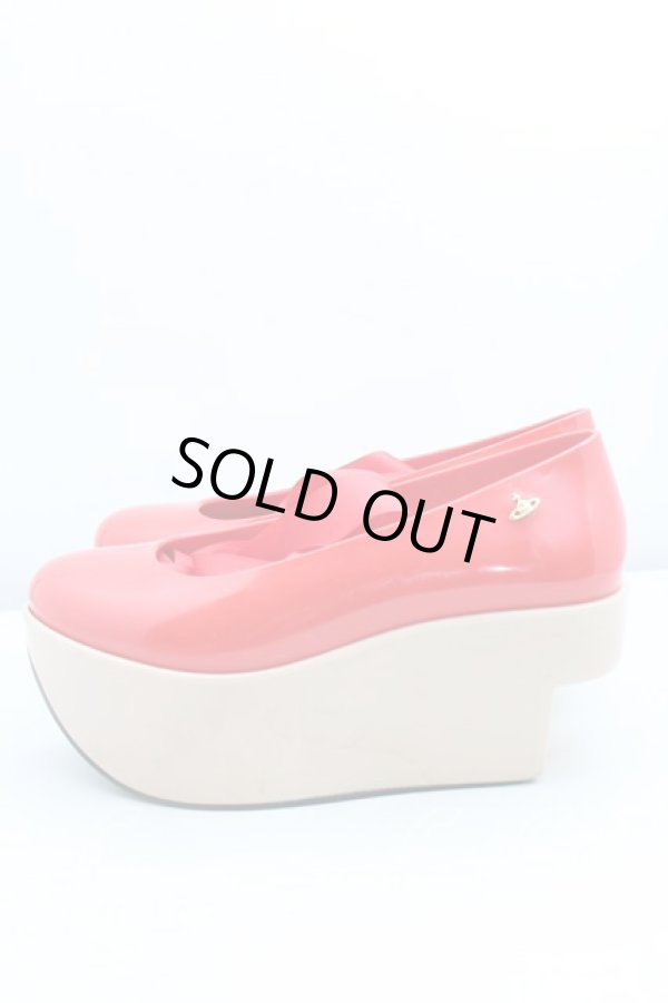 画像3: ヴィヴィアンウエストウッド×Melissa / メリッサ ロッキンホースバレリーナ 37 赤  H-24-07-21-084-sh-OD-ZH (3)