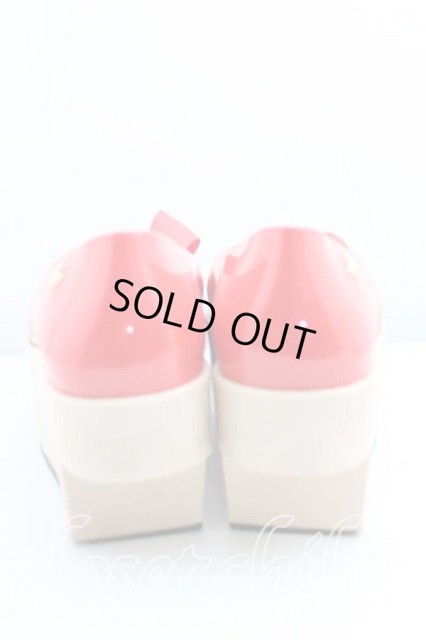 画像4: ヴィヴィアンウエストウッド×Melissa / メリッサ ロッキンホースバレリーナ 37 赤  H-24-07-21-084-sh-OD-ZH (4)